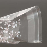 Jewelry Earring Display Packing Flower Printed Covers 10x7cm (4x2.75 inch) Rectangle Transparent Color (Pack of 95-100 pieces)